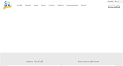 Desktop Screenshot of cmb-chalmers.se